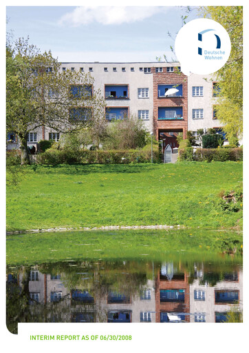 Miniature Deutsche Wohnen Rapport semestriel 2008-h1