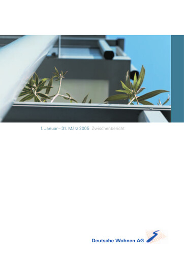 Thumbnail Deutsche Wohnen Quarterly Report 2005-q1