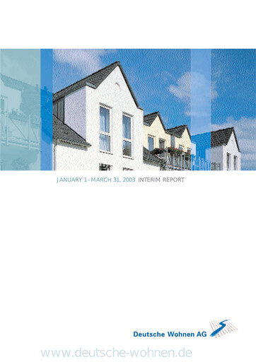Thumbnail Deutsche Wohnen Quarterly Report 2003-q1
