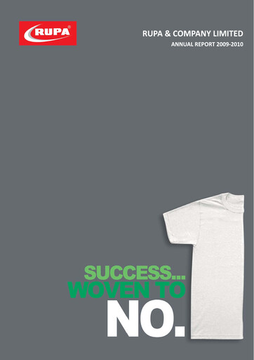 Vorschaubild Rupa Company
 Jahresbericht 2009-2010