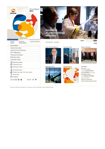 Vorschaubild Repsol Jahresbericht 2011