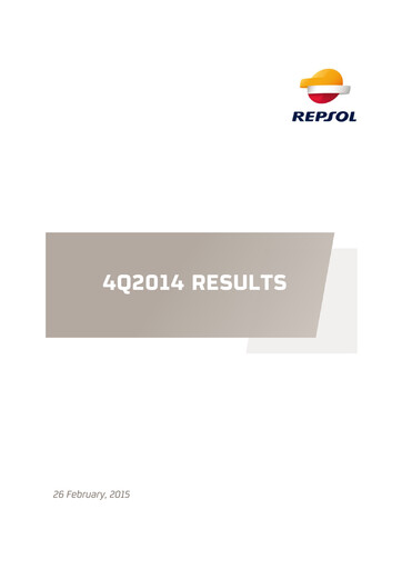 Thumbnail Repsol Quarterly Report 2014-q4