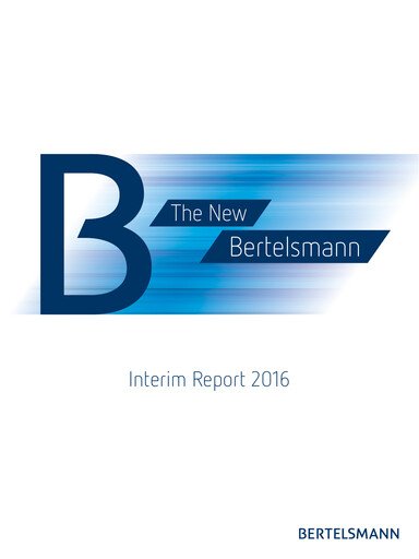 Miniature Bertelsmann SE & Co. KGaA Rapport semestriel 2016-h1