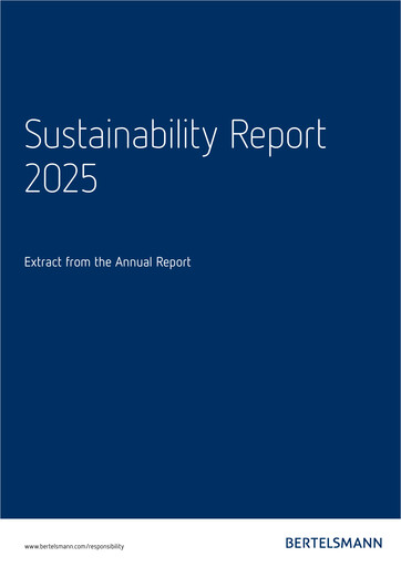 Thumbnail Bertelsmann SE & Co. KGaA Sustainability Report 2025