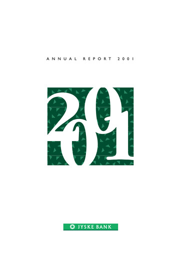Thumbnail Jyske Bank Annual Report 2001