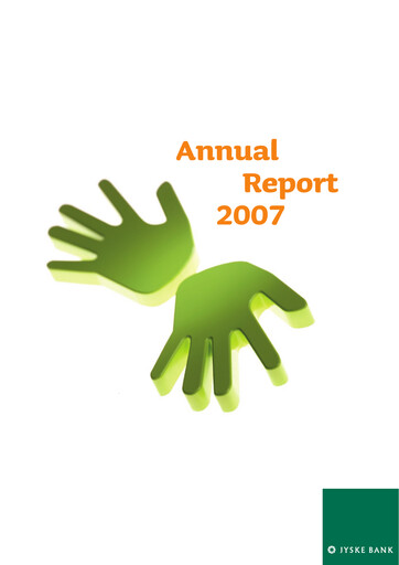 Thumbnail Jyske Bank Annual Report 2007