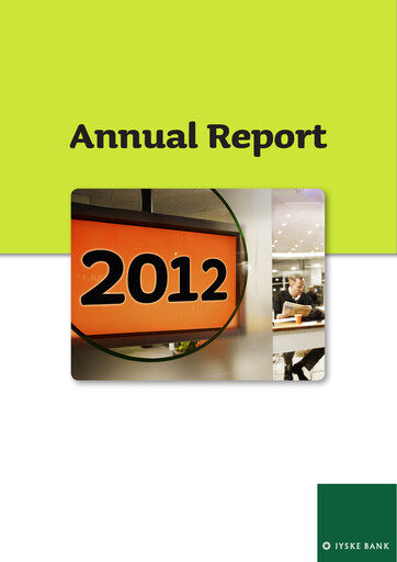 Thumbnail Jyske Bank Annual Report 2012