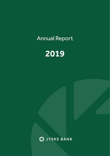 Thumbnail Jyske Bank Annual Report 2019