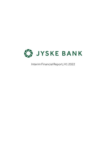 Thumbnail Jyske Bank Financial Report 2022-h1