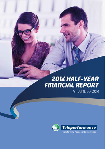 Thumbnail Teleperformance Half-year Report 2014