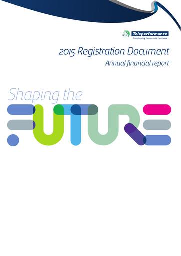 Thumbnail Teleperformance Universal Registration Document 2015