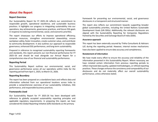 Thumbnail Tide Water Oil Sustainability Report 2025-2026