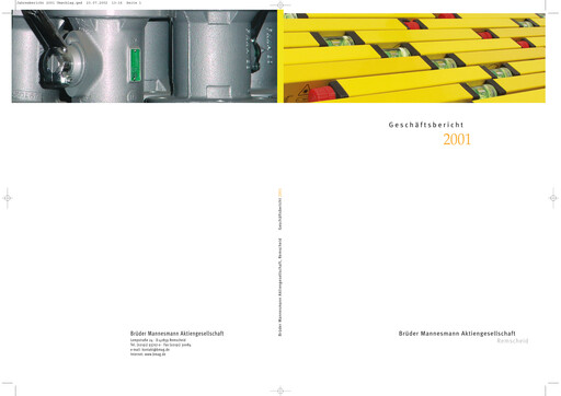 Thumbnail Brüder Mannesmann AG Annual Report 2001