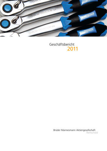 Thumbnail Brüder Mannesmann AG Annual Report 2011