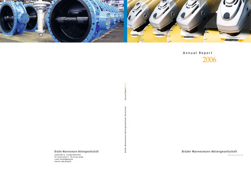Thumbnail Brüder Mannesmann AG Annual Report 2006