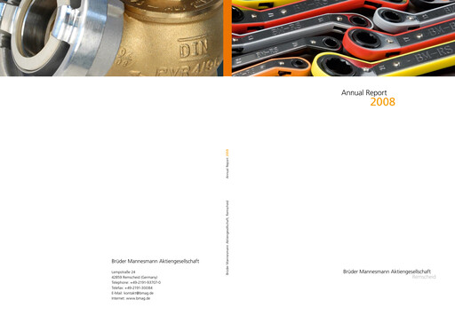 Thumbnail Brüder Mannesmann AG Annual Report 2008