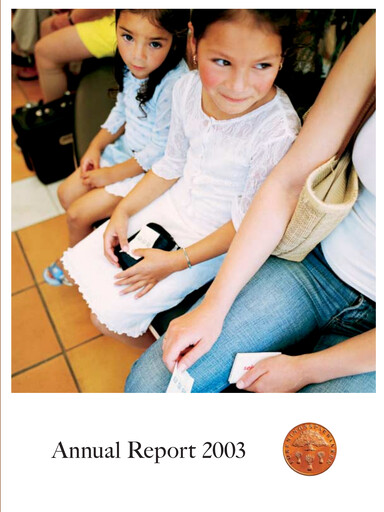 Miniature Swedbank Rapport annuel 2003