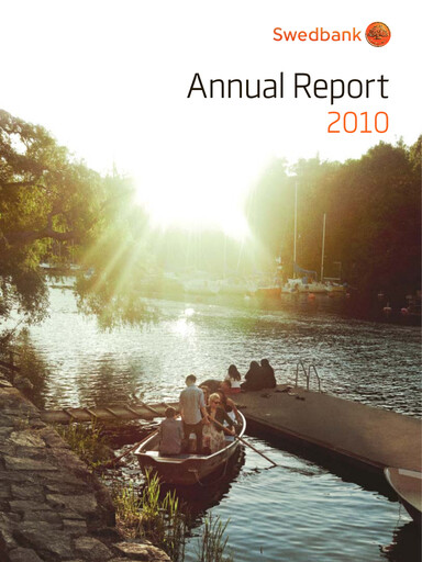 Miniature Swedbank Rapport annuel 2010