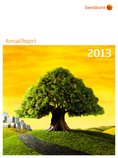 Miniature Swedbank Rapport annuel 2013