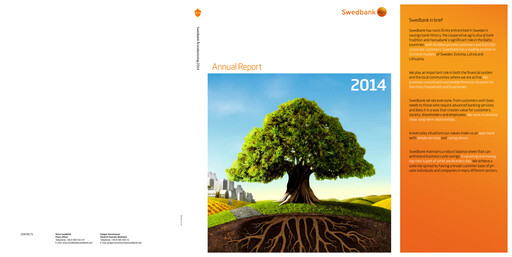 Miniature Swedbank Rapport annuel 2014
