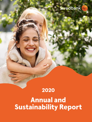 Miniature Swedbank Rapport annuel 2020