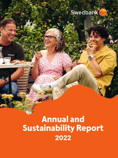 Miniature Swedbank Rapport annuel 2022