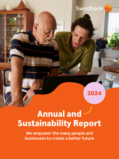 Miniature Swedbank Rapport annuel 2024