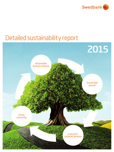 Thumbnail Swedbank Sustainability Report 2015