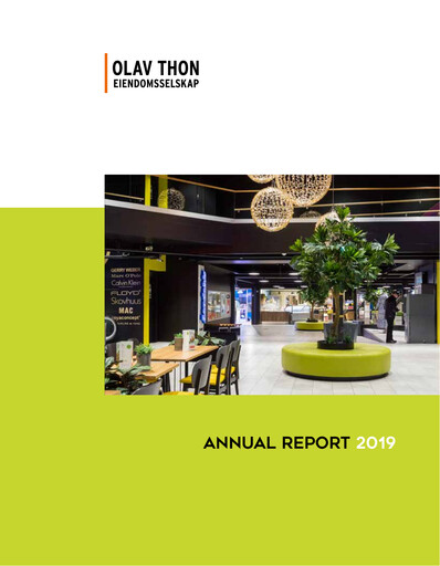 Thumbnail Olav Thon Annual Report 2019
