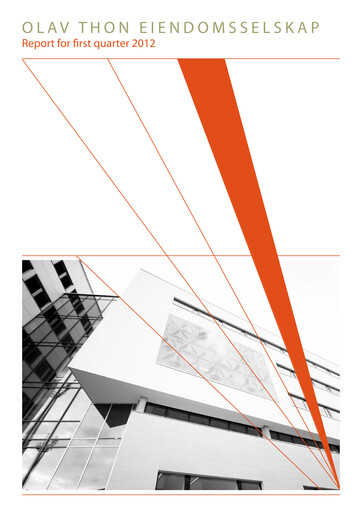 Vorschaubild Olav Thon Quartalsbericht 2012-q1