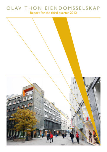 Vorschaubild Olav Thon Quartalsbericht 2012-q3