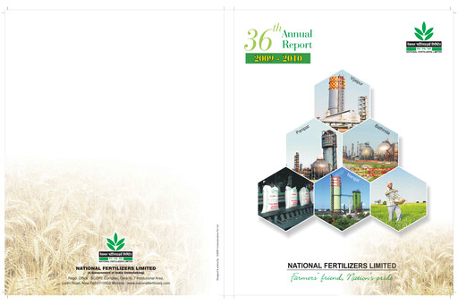 Thumbnail National Fertilizers
 Annual Report 2009-2010