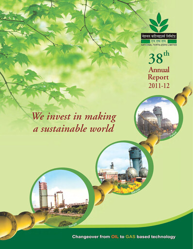 Thumbnail National Fertilizers
 Annual Report 2011-2012