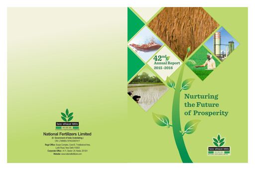 Thumbnail National Fertilizers
 Annual Report 2015-2016