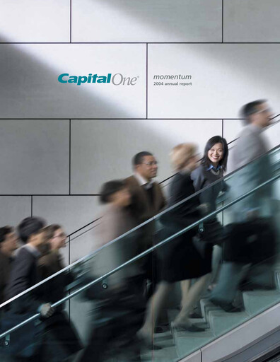 Thumbnail Capital One Annual Report 2004