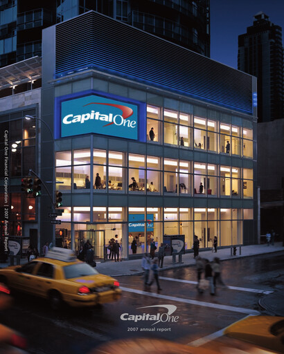 Thumbnail Capital One Annual Report 2007