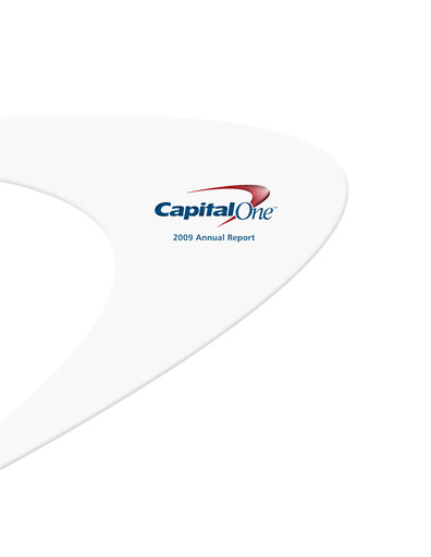 Thumbnail Capital One Annual Report 2009