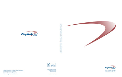 Thumbnail Capital One Annual Report 2015