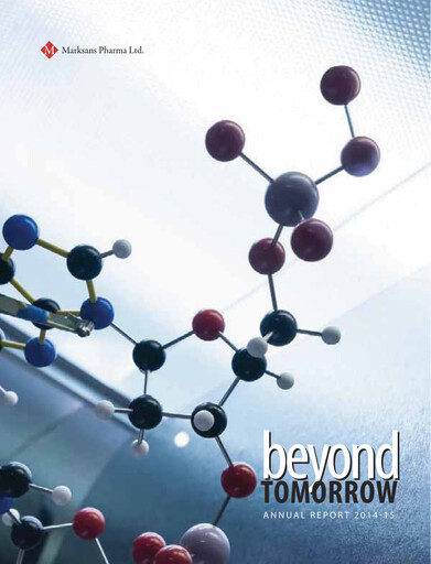 Vorschaubild Marksans Pharma
 Jahresbericht 2014-2015