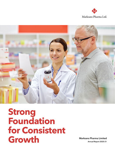 Vorschaubild Marksans Pharma
 Jahresbericht 2020-2021