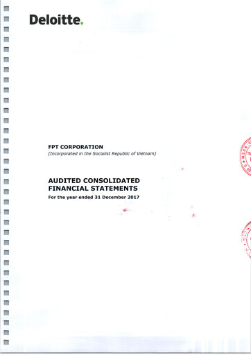Thumbnail FPT Corporation Financial Statement 2017