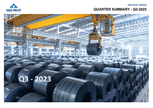 Thumbnail Hoa Phat Group Quarterly Report 2023-q3