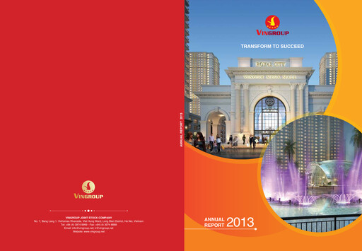 Thumbnail Vingroup Company Annual Report 2013