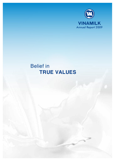 Thumbnail Vinamilk (Vietnam Dairy Products) Annual Report 2009