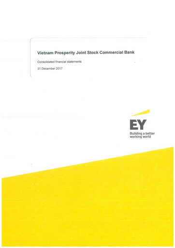 Thumbnail VPBank (Vietnam Prosperity Joint Stock Commercial Bank) Financial Statement 2017