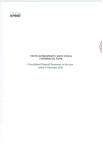 Thumbnail VPBank (Vietnam Prosperity Joint Stock Commercial Bank) Financial Statement 2020