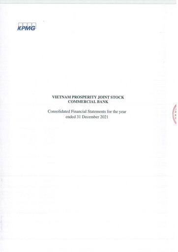 Thumbnail VPBank (Vietnam Prosperity Joint Stock Commercial Bank) Financial Statement 2021