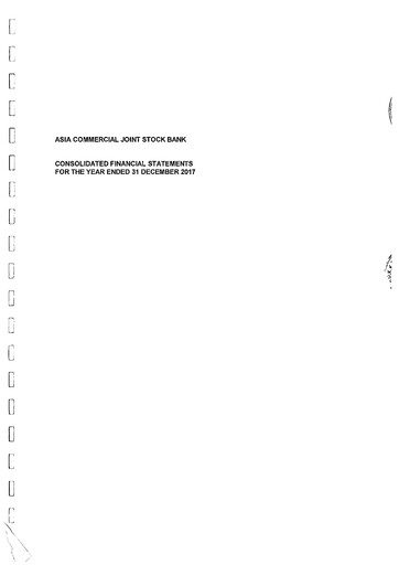 Vorschaubild Asia Commercial Joint Stock Bank Finanzmitteilung 2017