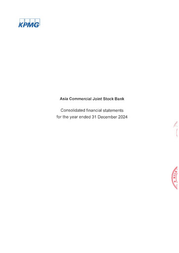 Vorschaubild Asia Commercial Joint Stock Bank Finanzmitteilung 2024