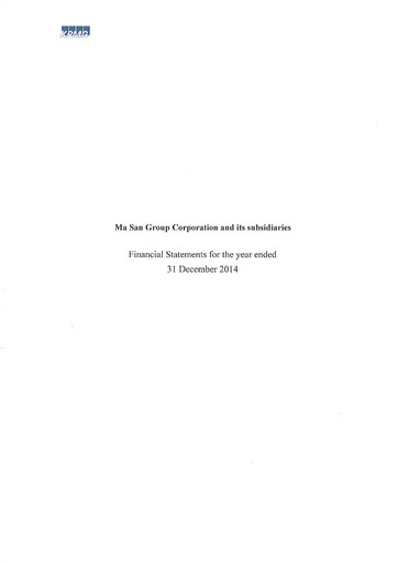 Thumbnail Masan Group Financial Statement 2014